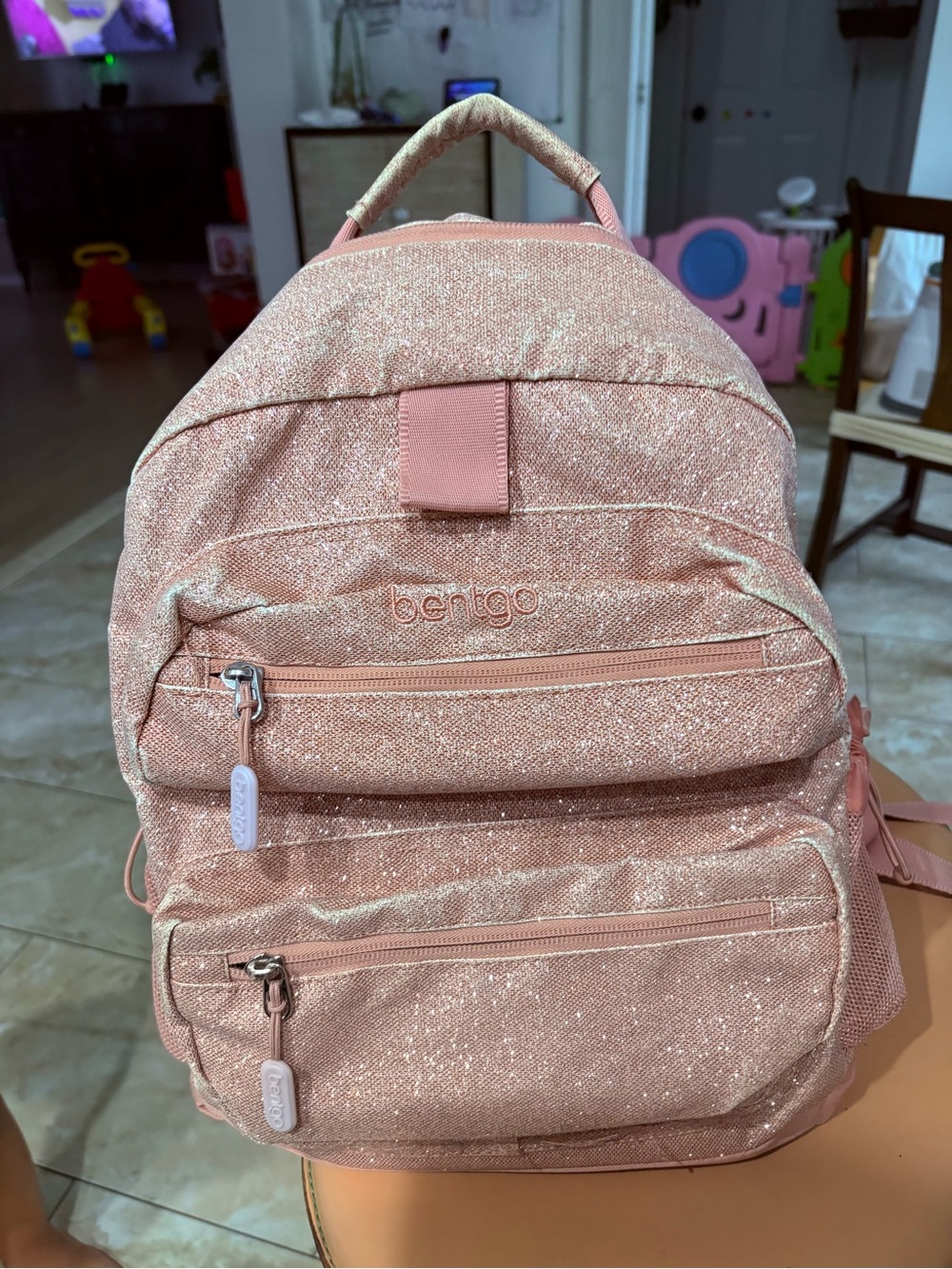 Bentgo Kids Sparkle Pink Backpack